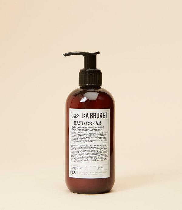 Crème Mains Sauge Romarin Lavande n°092 L:A BRUKET 240 ml