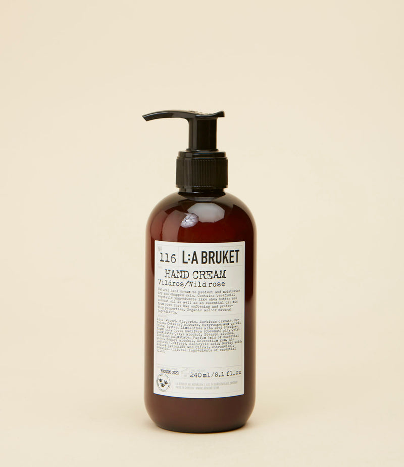 Crème Mains Rose Sauvage N°116 L:A BRUKET 240 ml