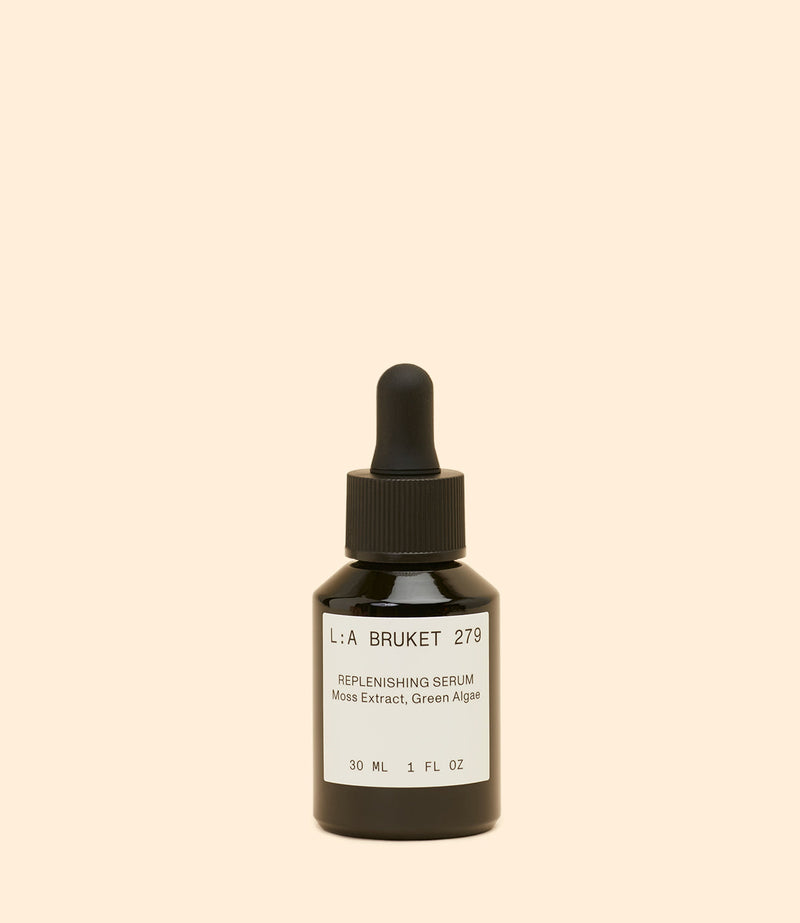 serum reconstituant visage 279 de L:A Bruket. Vegan et certifié COSMOS