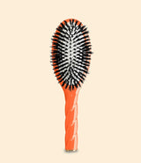 brosse à cheveux la bonne brosse orange seventies
