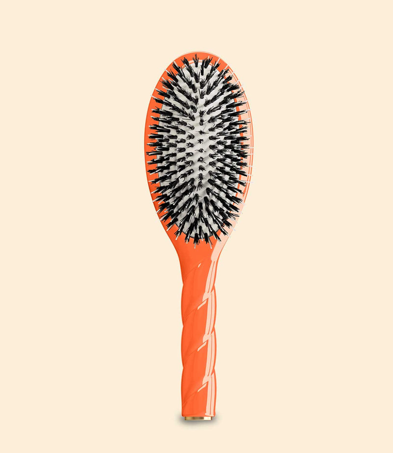 brosse n°2 la bonne brosse orange seventies