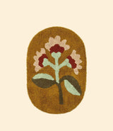 Tapis de Bain Oval Fleur