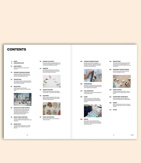 magazine b issue 99 asics sommaire