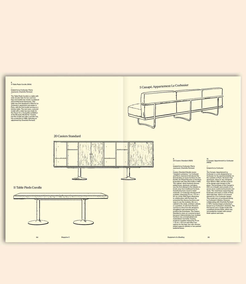 Couverture Magazine C – Fauteuil Grand Confort, analyse du design moderniste