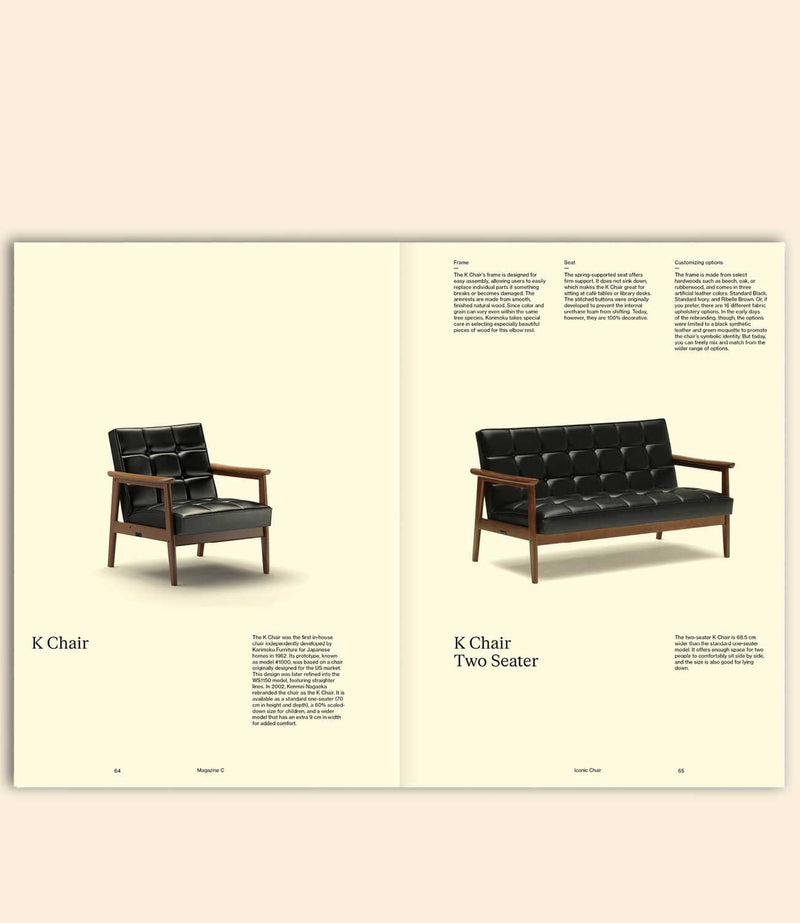 Magazine B – K Chair, numéro dédié au fauteuil iconique