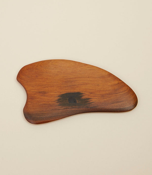 Gua sha en bois de hêtre Nüssa