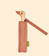 Parapluie compact Mocha Mousse en plastique recyclé, Original Duckhead