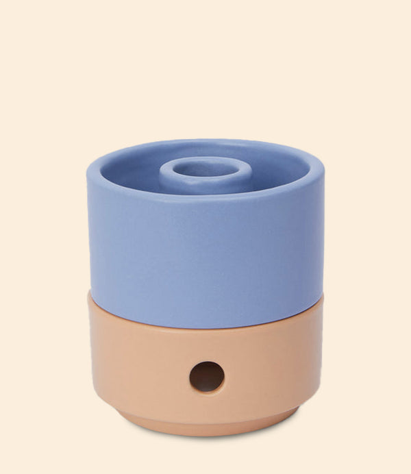 Diffuseur Suite 702 Cantalopue Cornflower en argile recyclée