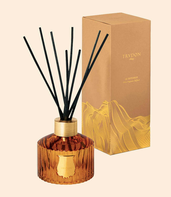 diffuseur altaïr trudon en verre cannelé 300 ml