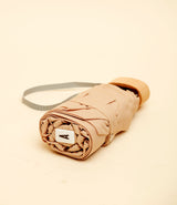 Anatole Camille Beige Umbrella. Without cover. Wooden head.