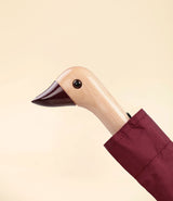 parapluie cerise par Original Duckhead. Détails Manche en bois tête de canard.