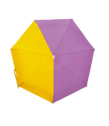 Parapluie lila et jaune par Anatole