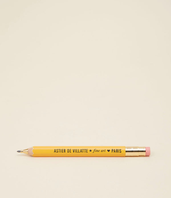 Crayon jaune Robusto par Astier de Villatte.