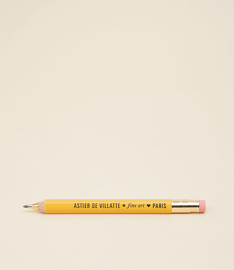 Crayon jaune Robusto par Astier de Villatte.