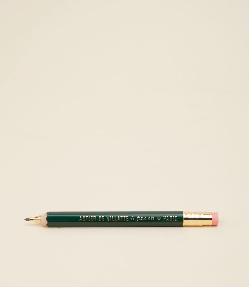 Crayon criterium vert Robusto par Astier de Villatte.