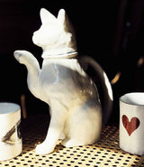 Large Setsuko Cat Teapot by Astier de Villatte.