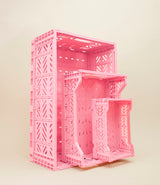 Baby Pink Foldable Crates by Aykasa