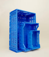 Electric Blue Foldable Crates by Aykasa