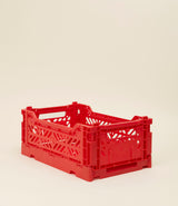 Red Foldable Crates by Aykasa
