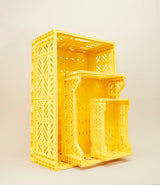 Yellow Fodable Crates by Aykasa