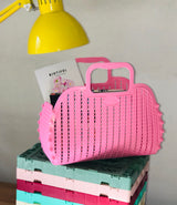 Baby Pink Foldable Mini Bag