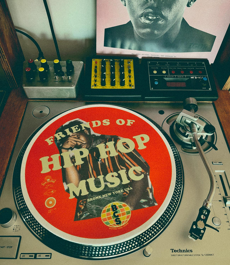 Feutrine vinyle Friends of Hip Hop par Biutiful Cool Sound