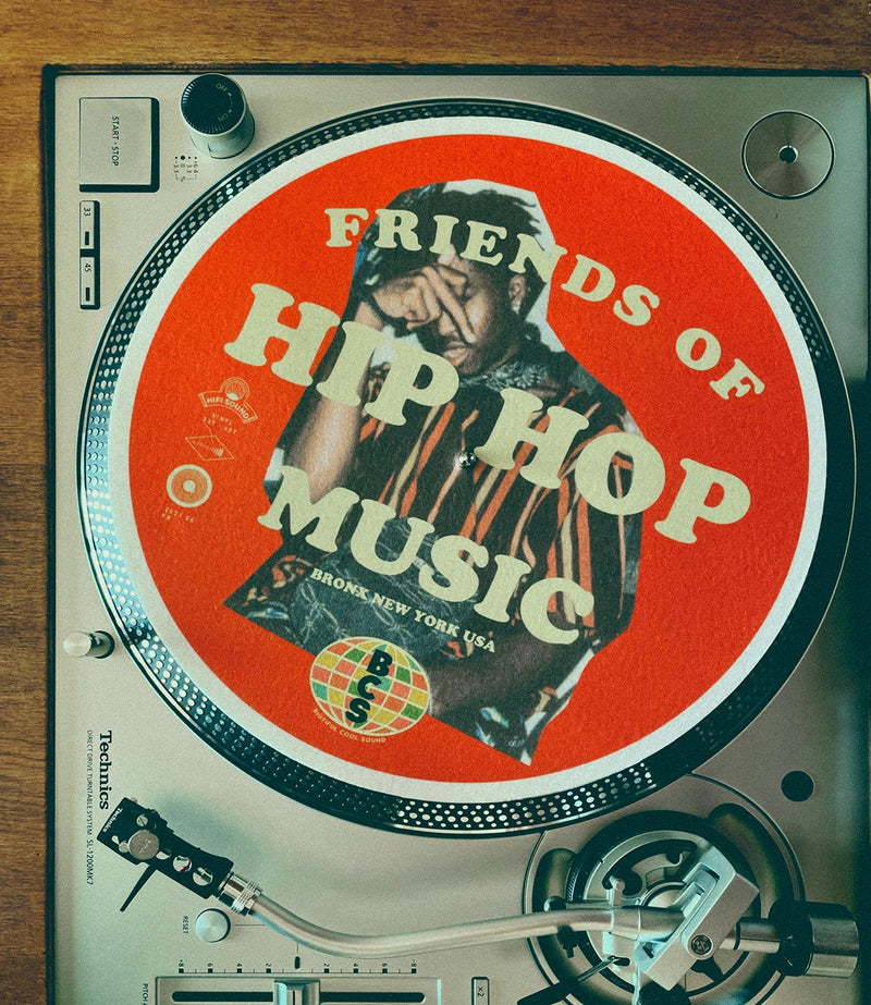 Feutrine vinyle Friends of Hip Hop par Biutiful Cool Sound