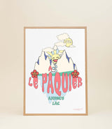 A4 Poster Le Paquier 2022 by Biutiful Lovers Club