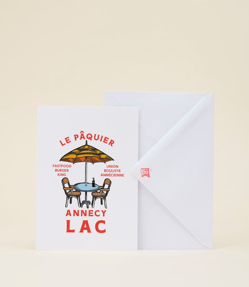 Carte Le Pâquier par Biutiful Lovers Club.