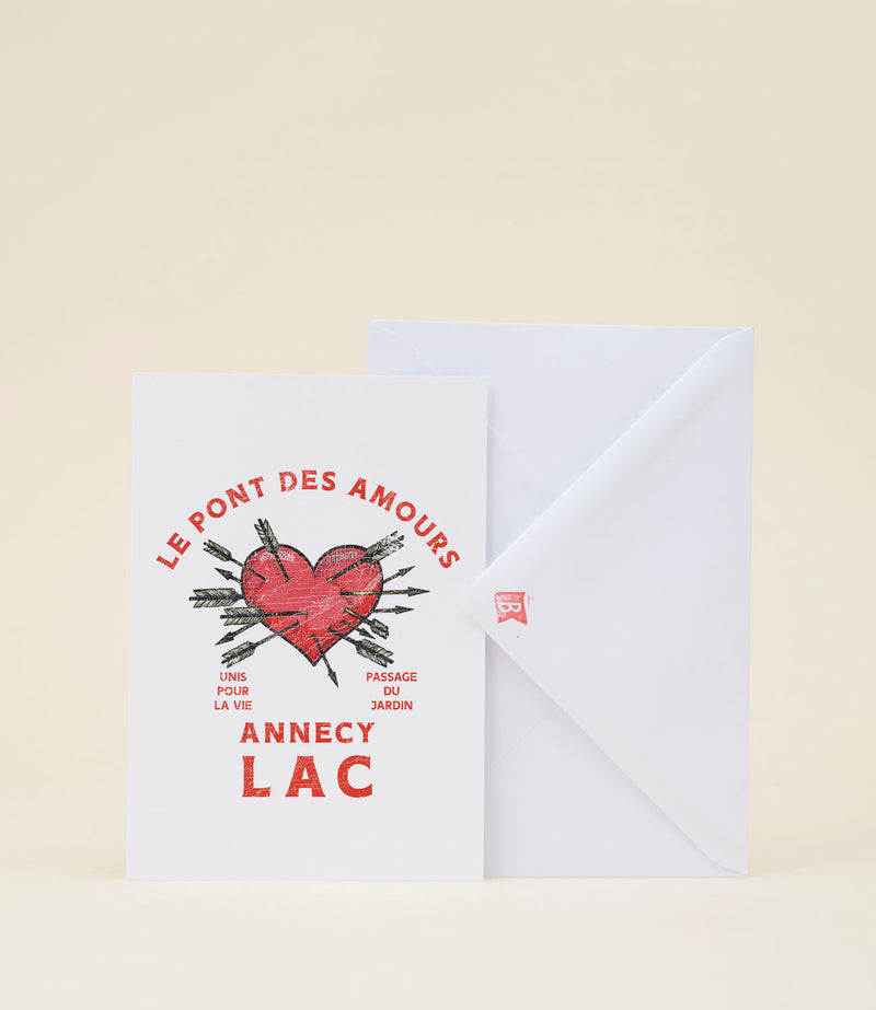 Carte Le Pont des Amours par Biutiful Lovers Club