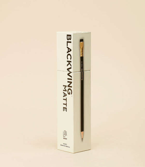 12 Crayons de papier Blackwing Matte