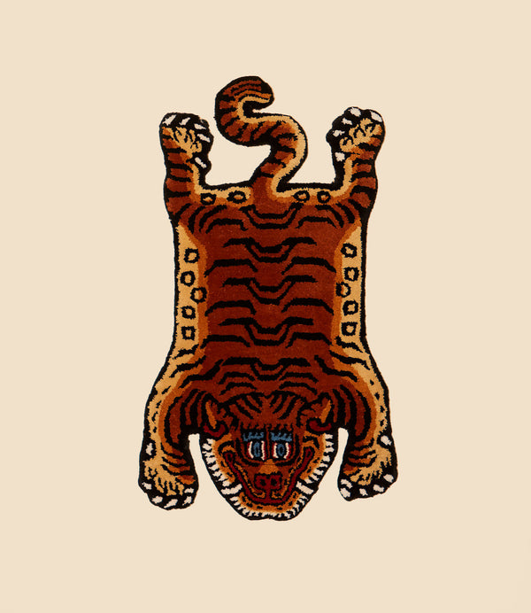 Burma Tiger Rug Baby par Bongusta