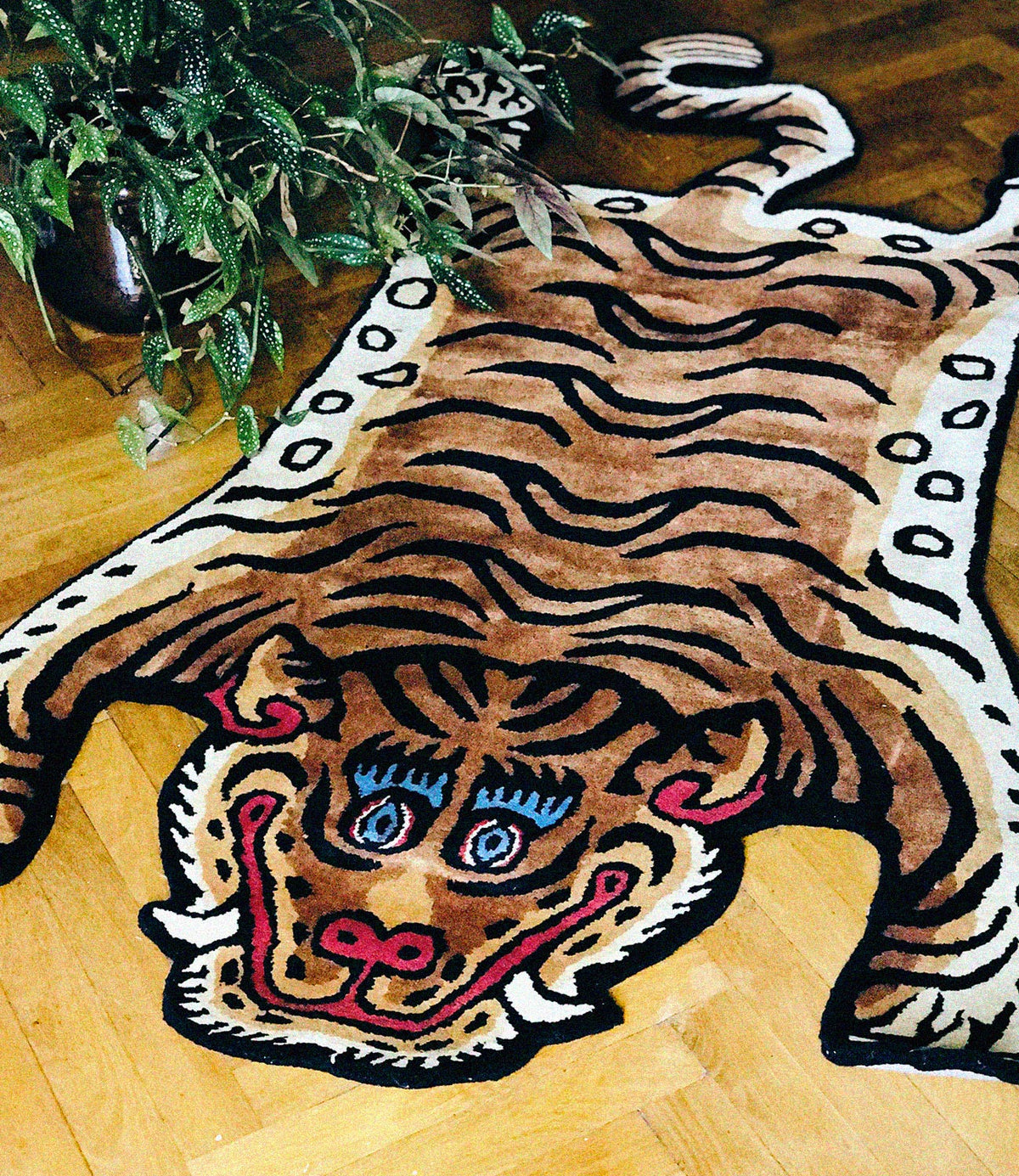 BRISTOL TIGER RUG MAT Fサイズ Bristol tiger rug Lサイズ F.C.Real Bristol BRISTOL TIGER RUG MAT