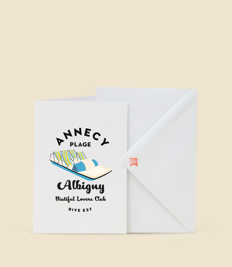 Carte Postale  Annecy Albigny Plage 2023