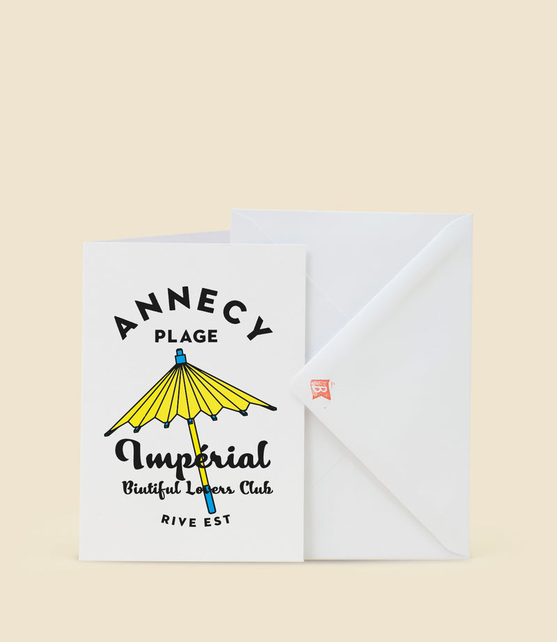 Carte Postale  Annecy Impérial Plage 2023