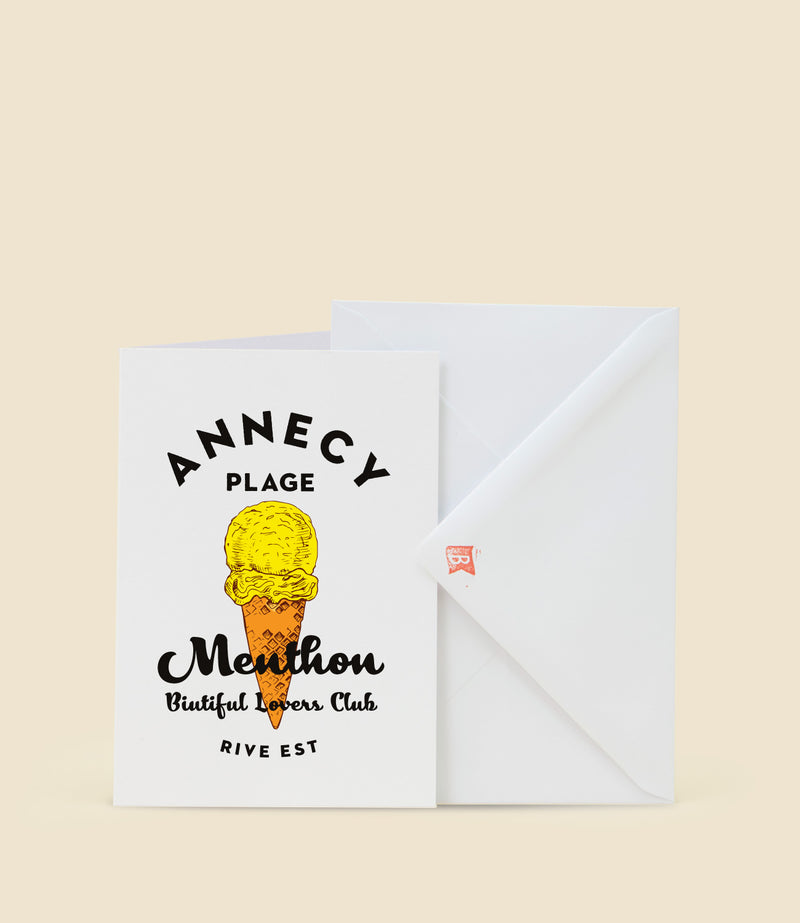 Carte Postale  Annecy Menthon Plage 2023