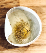Stoneware bowl made in collaboration with the ceramist Laurène Jeannette by Fleurs d'Hivers.