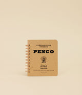 Notebook size S Penco, natural color. Face.