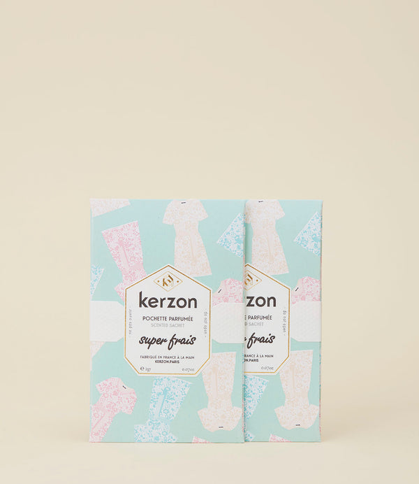 Pochettes parfumées Super Frais par Kerzon