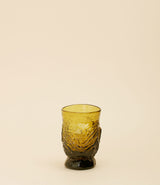 Yellow head glass by La Soufflerie