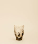 Smokey head glass by La Soufflerie