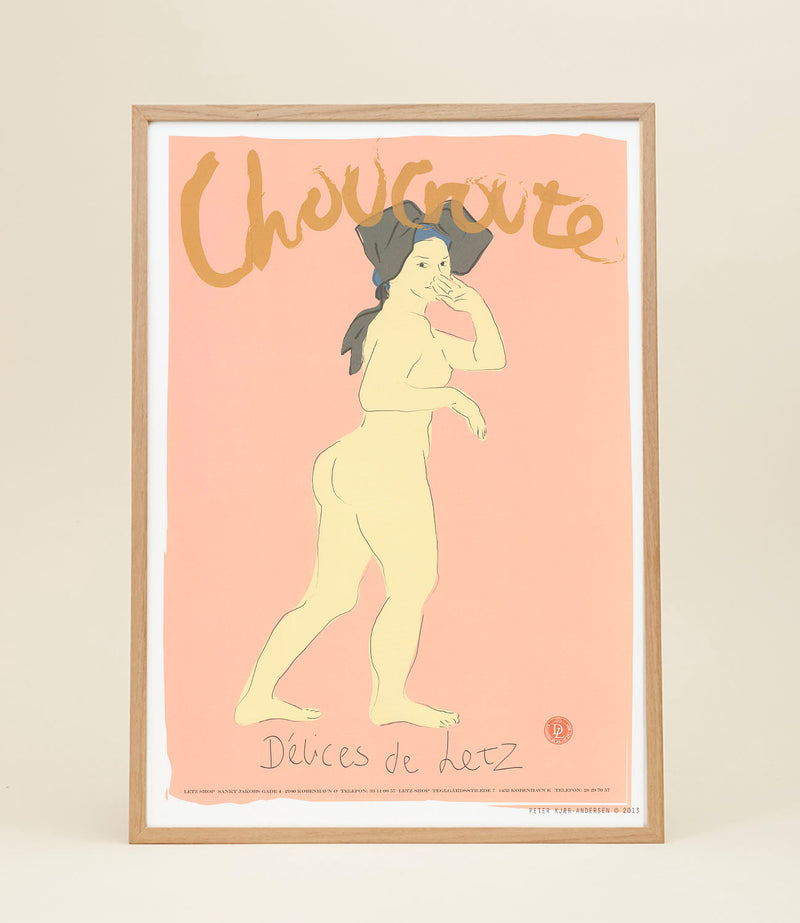 Affiche Choucroute par Letz