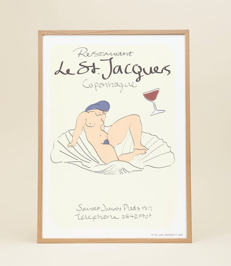 Affiche Le St Jacques par Letz