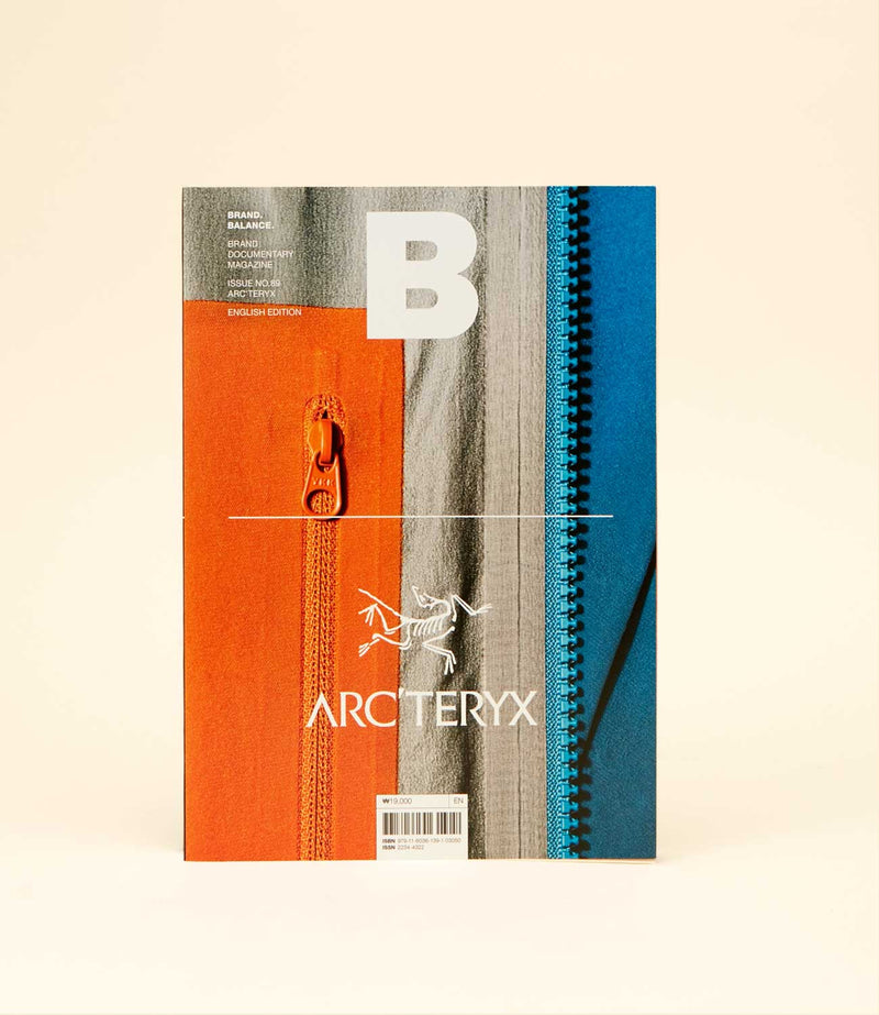 Magazine B Issue 89 Arc'Teryx. Couverture.