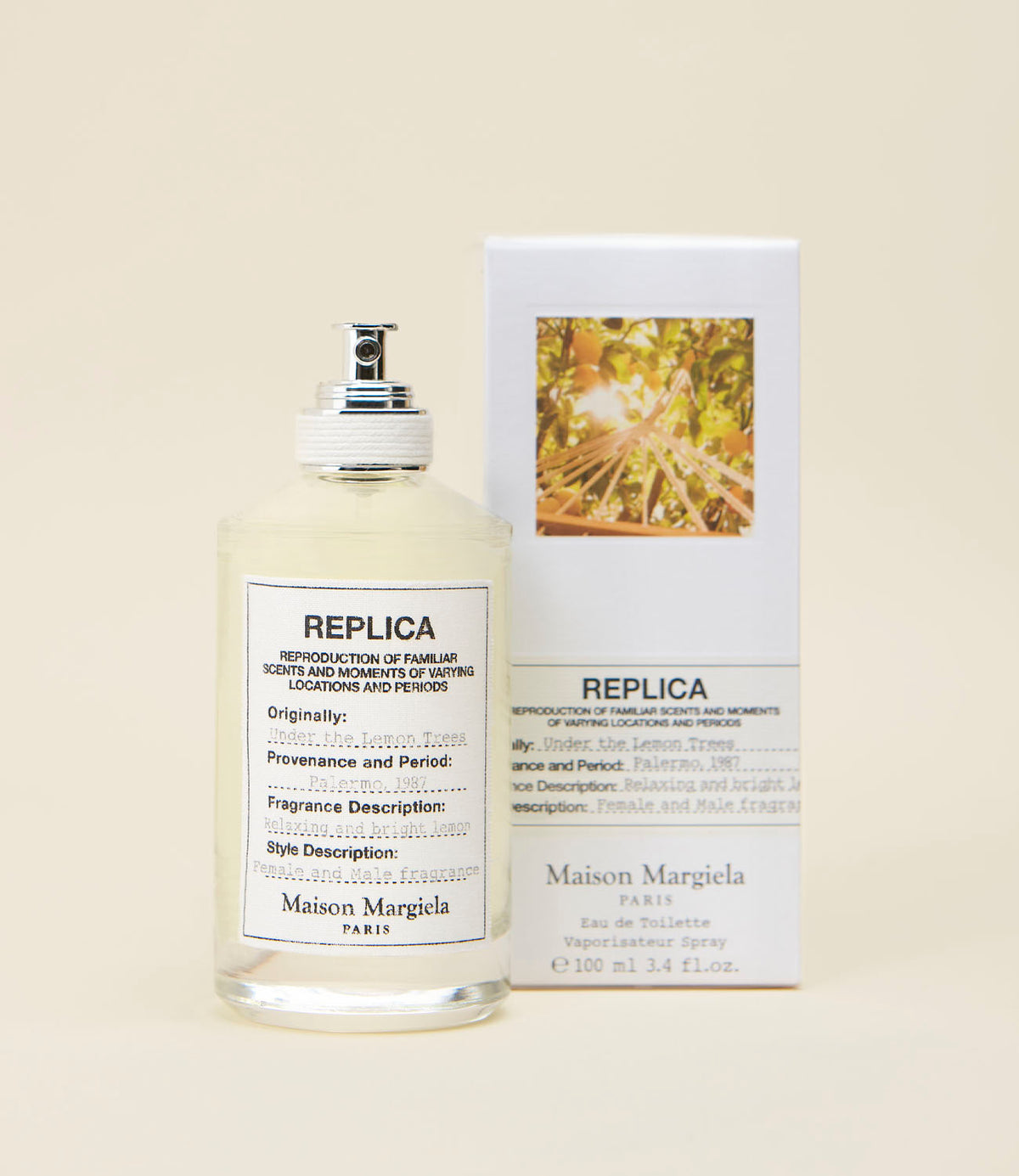 Cheapest Replica by Maison Margiela Under The Lemon Trees 3.4 oz