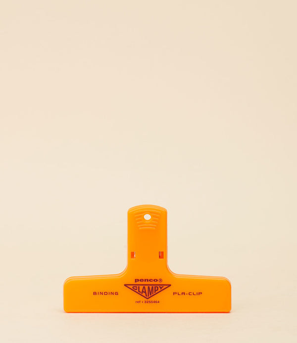 Pince Clampy Plastic Clip Orange