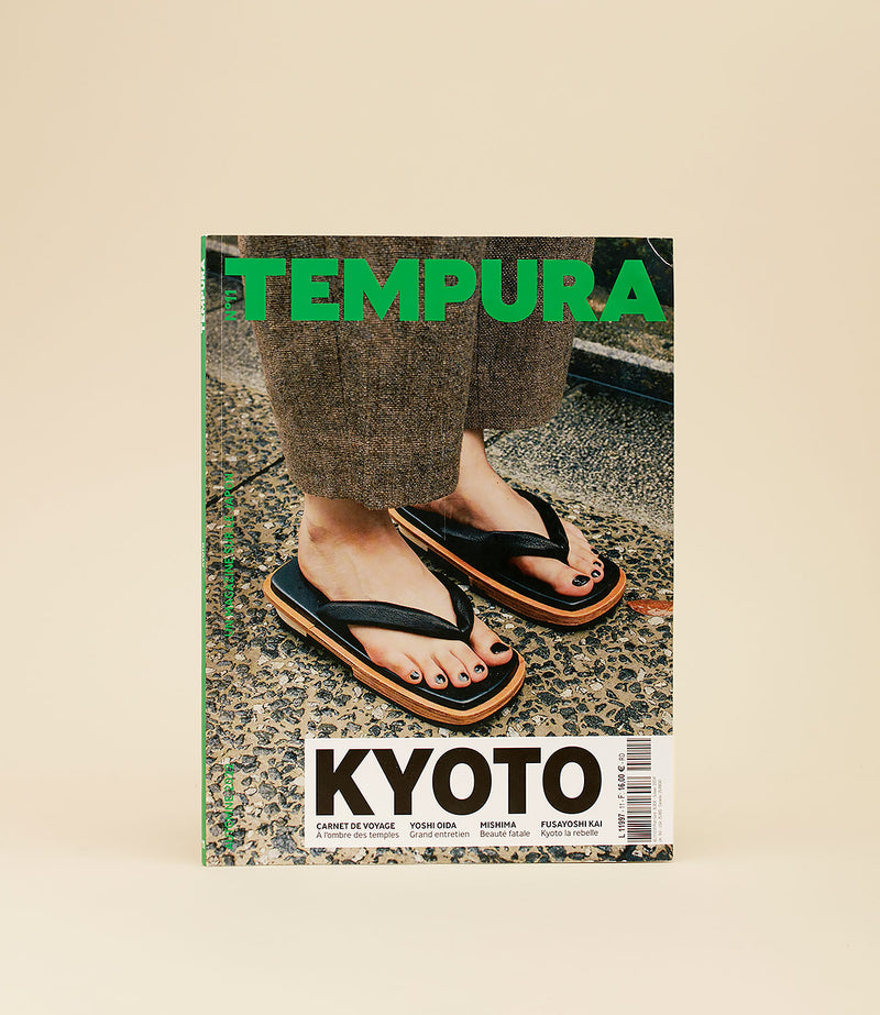 Magazine Tempura n°11 Kyoto. Première de couverture.